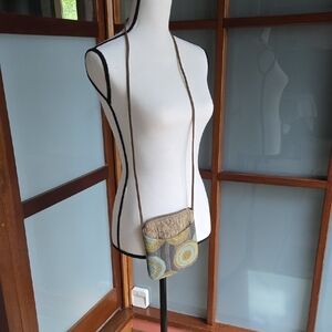 Elegant Patterned Crossbody Bag